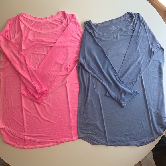 American Eagle Outfitters Tops - Solid Baseball Tees